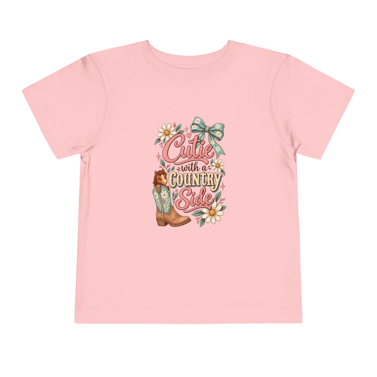 Cutie with a Country Side Toddler Tee