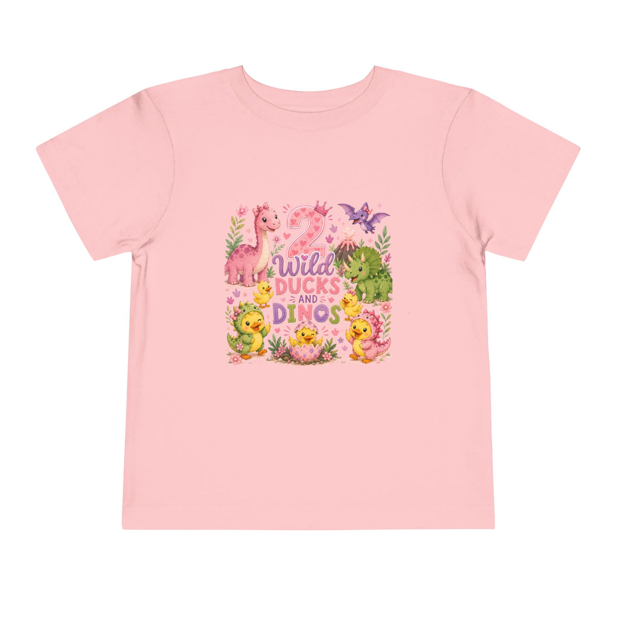 2 Wild Ducks and Dinos Toddler Tee