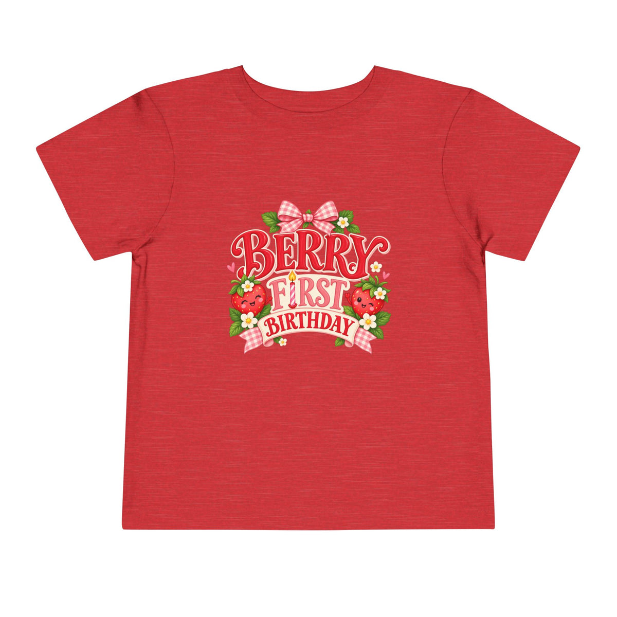 Berry First Birthday Toddler Tee