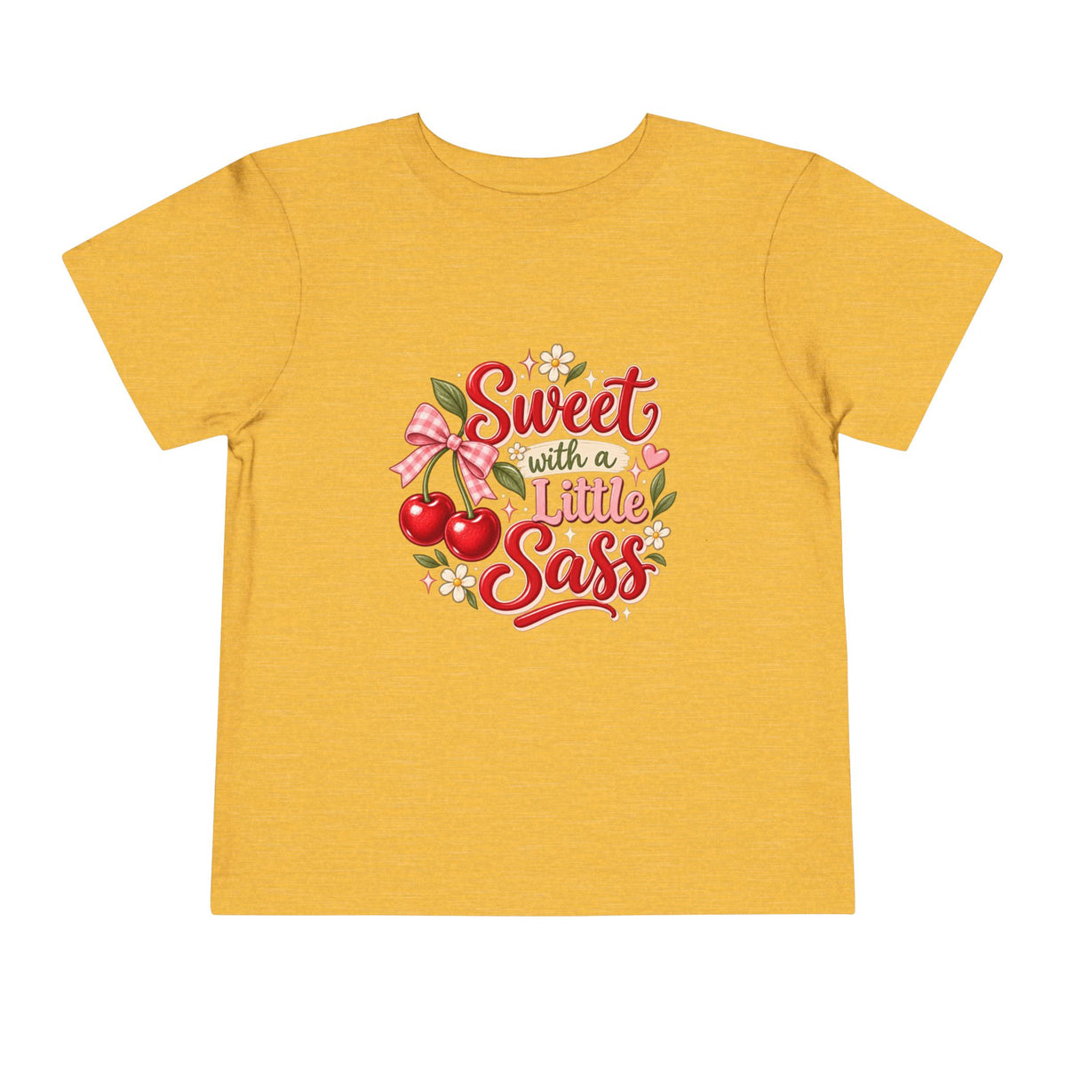 Sweet with a Little Sass Toddler Tee