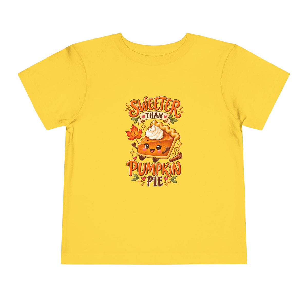 Sweeter Than Pumpkin Pie Toddler Tee