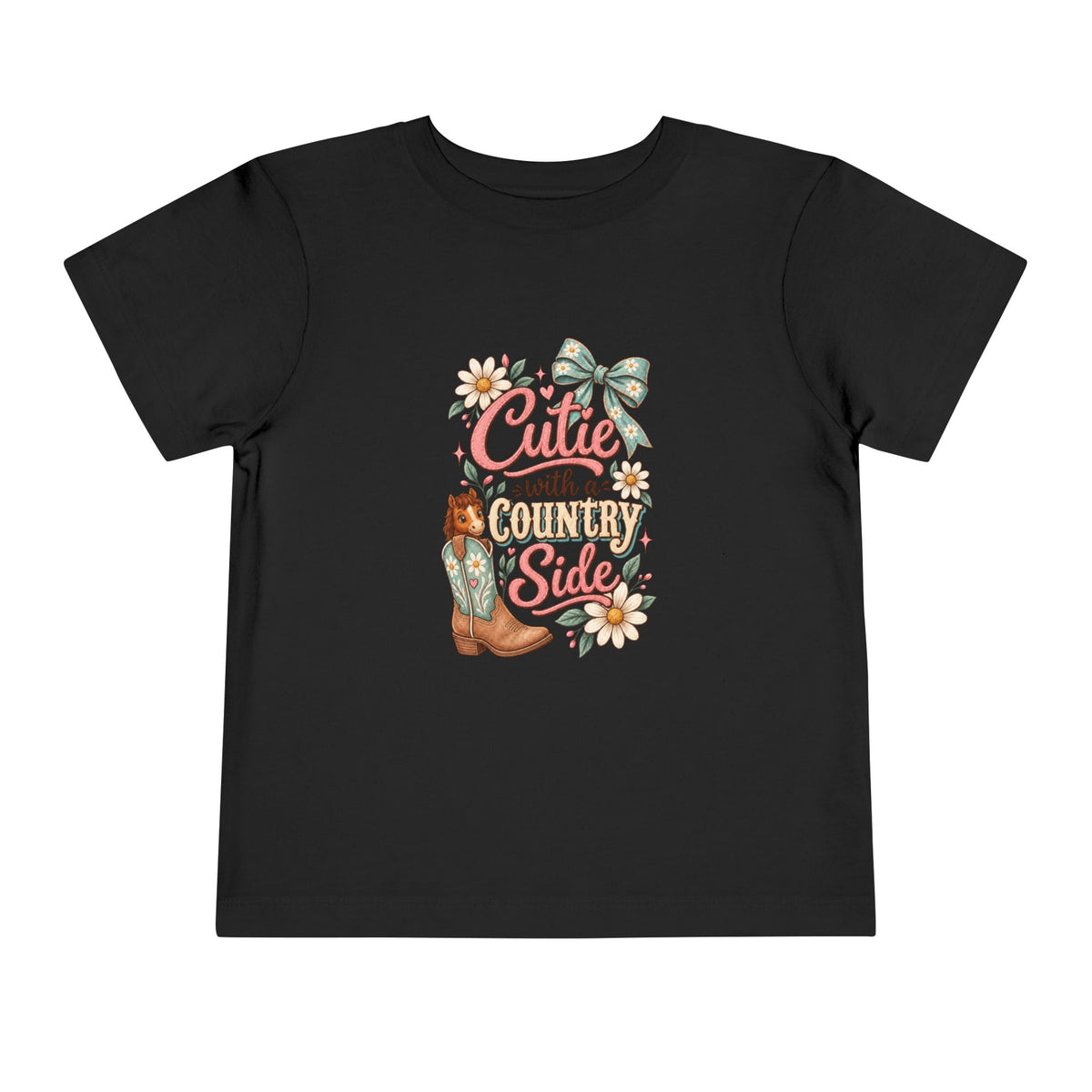 Cutie with a Country Side Toddler Tee