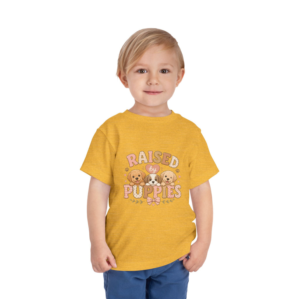 Raised by Puppies Toddler Tee