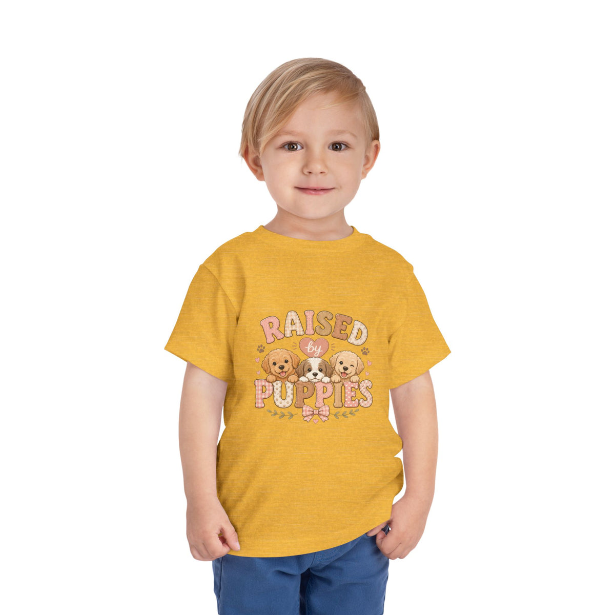 Raised by Puppies Toddler Tee