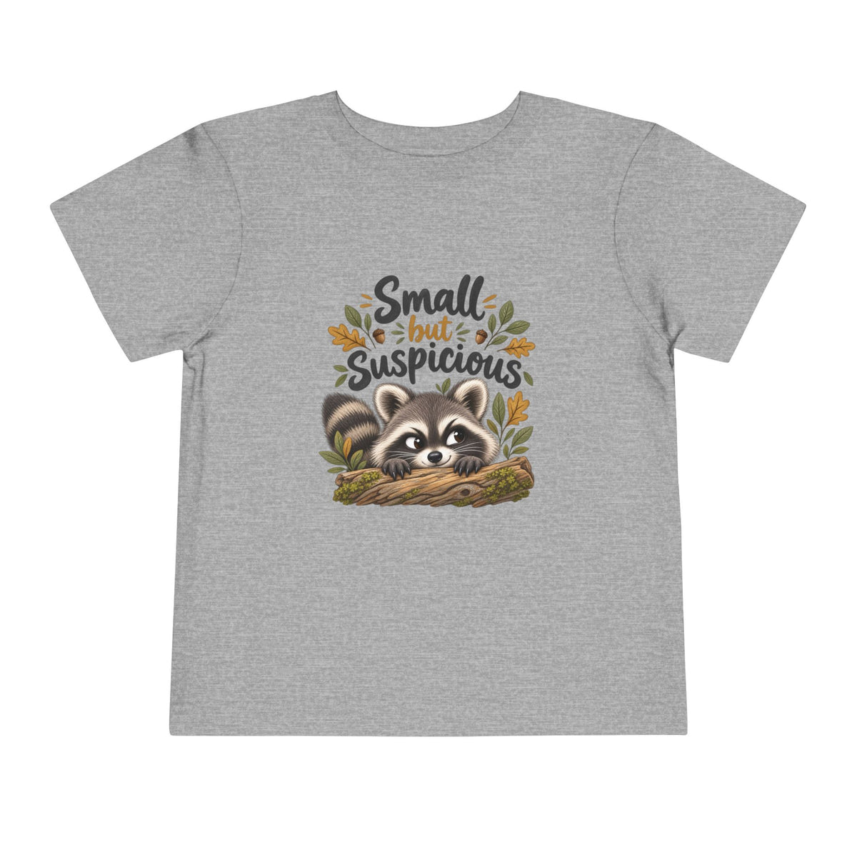 Small but Suspicious Raccoon Toddler Tee