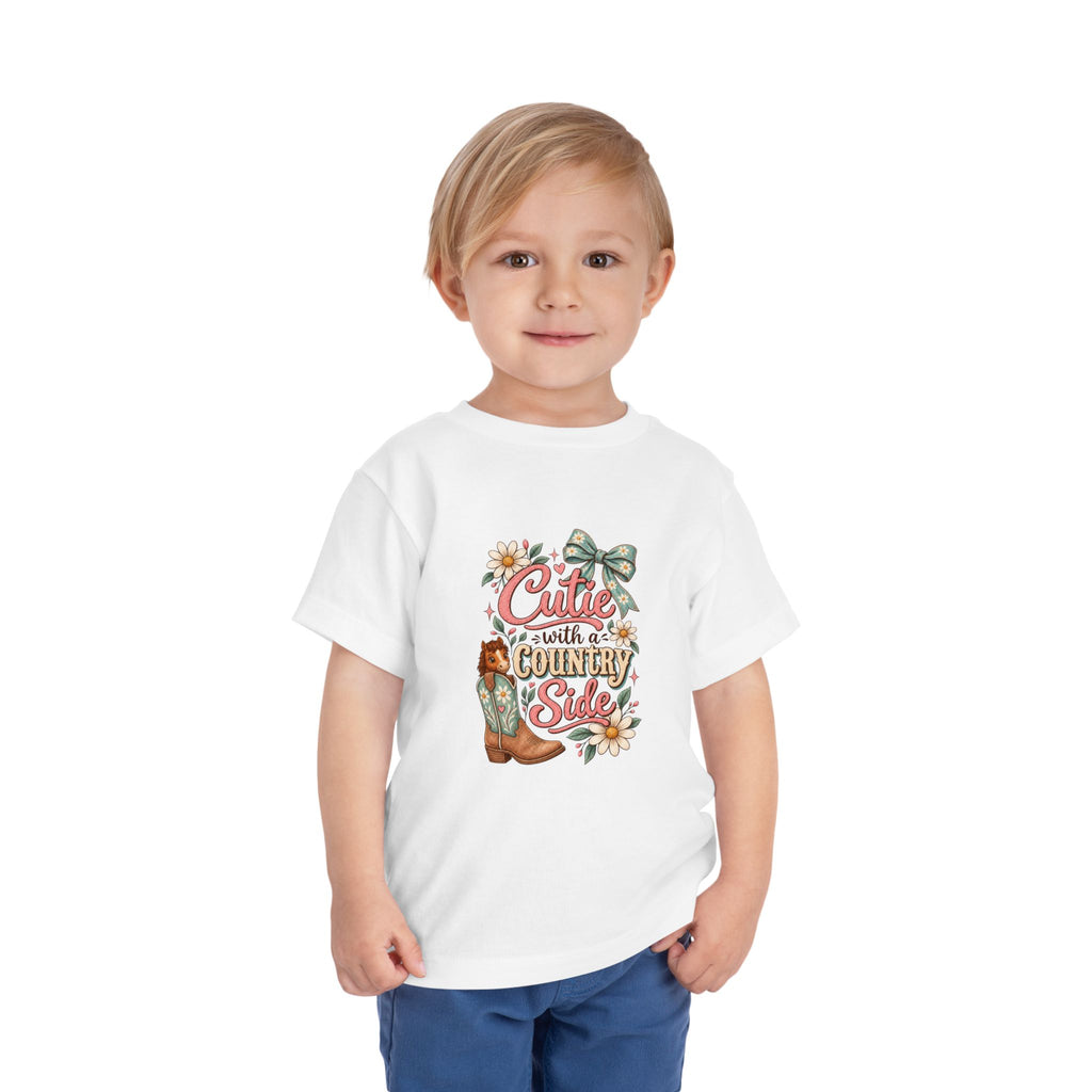 Cutie with a Country Side Toddler Tee
