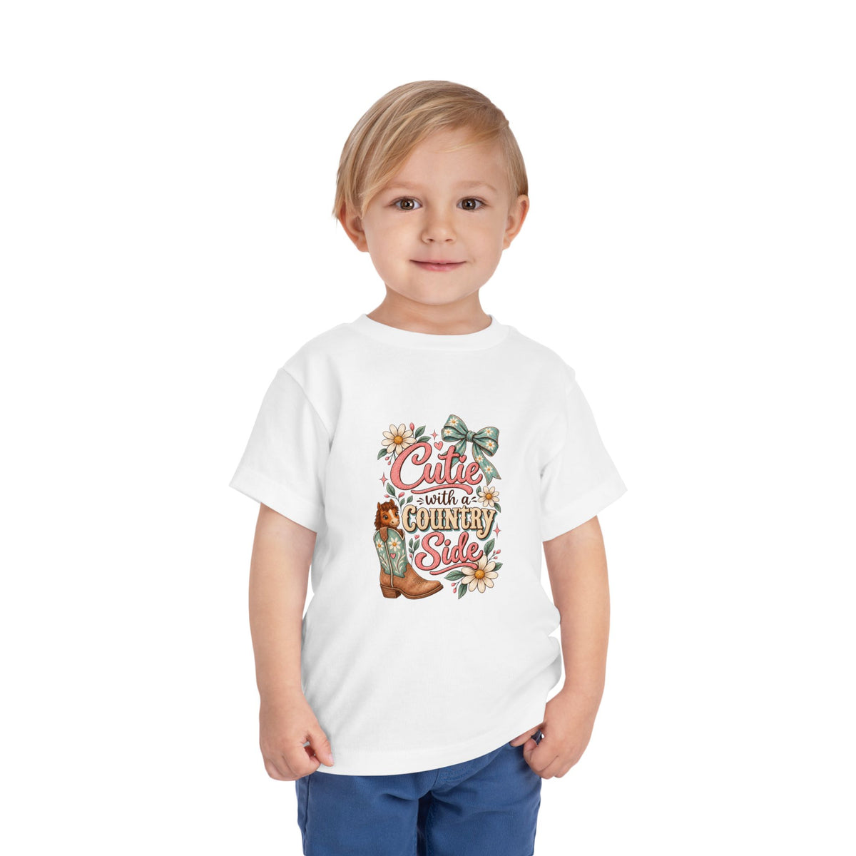 Cutie with a Country Side Toddler Tee