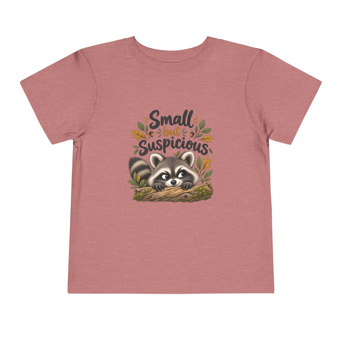 Small but Suspicious Raccoon Toddler Tee