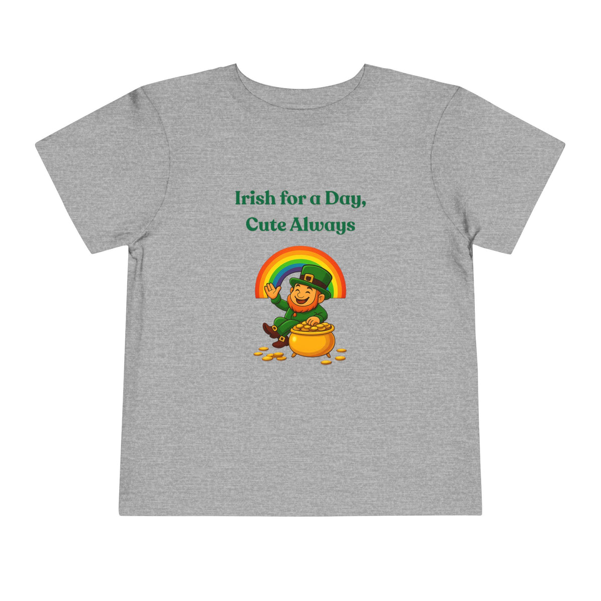 Irish for a Day Cute Always Leprechaun Tee | Toddler T-Shirt