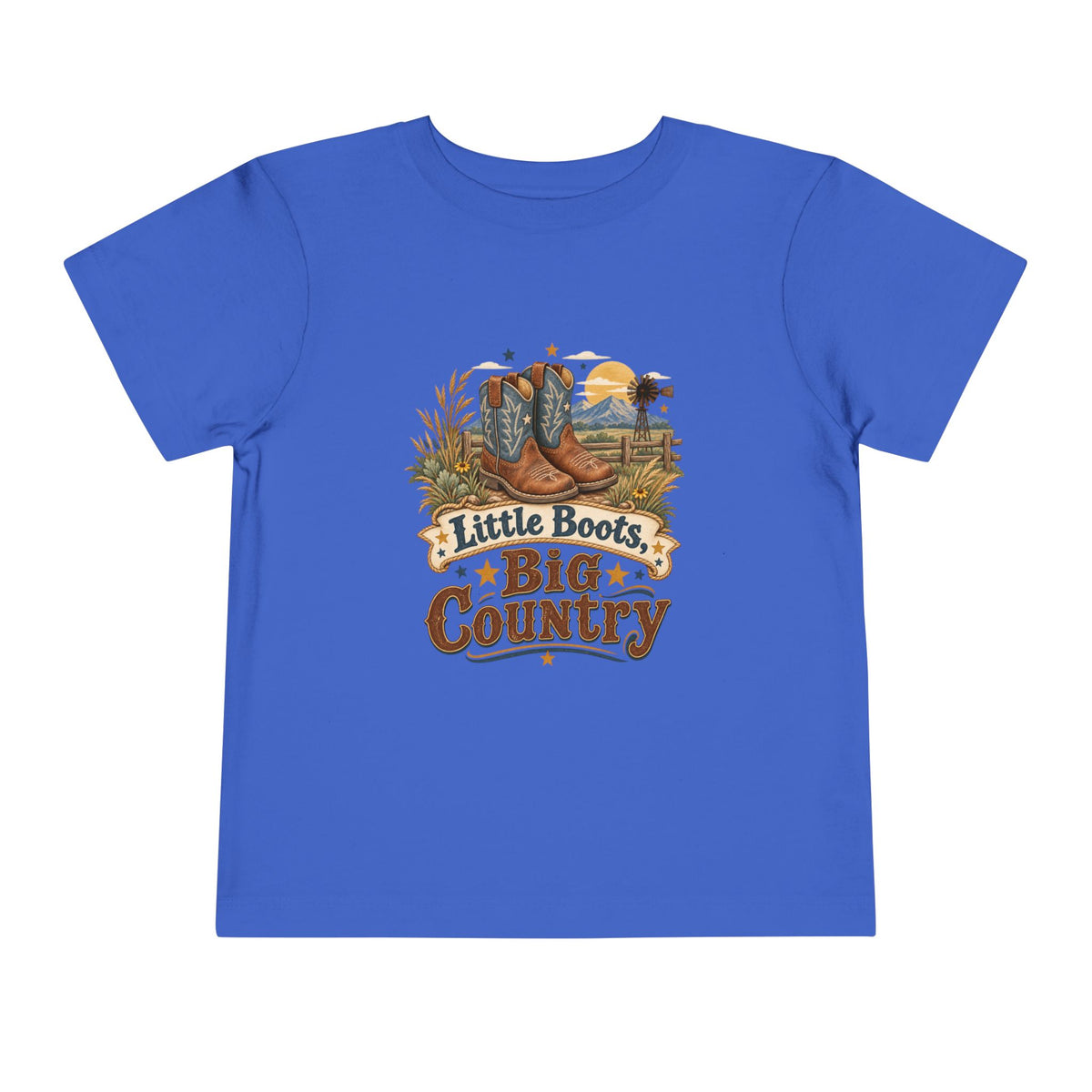 Little Boots Big Country Toddler Tee