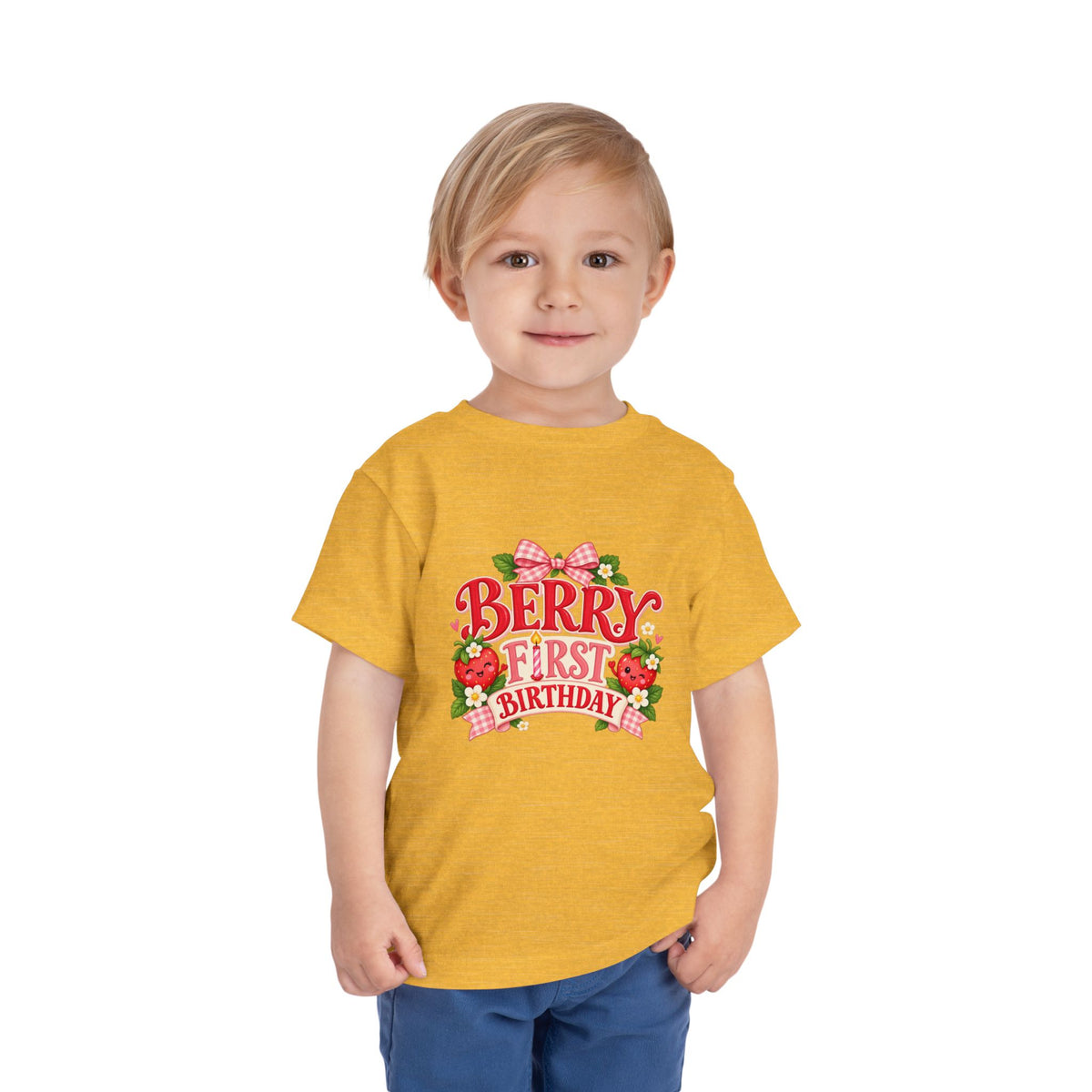 Berry First Birthday Toddler Tee