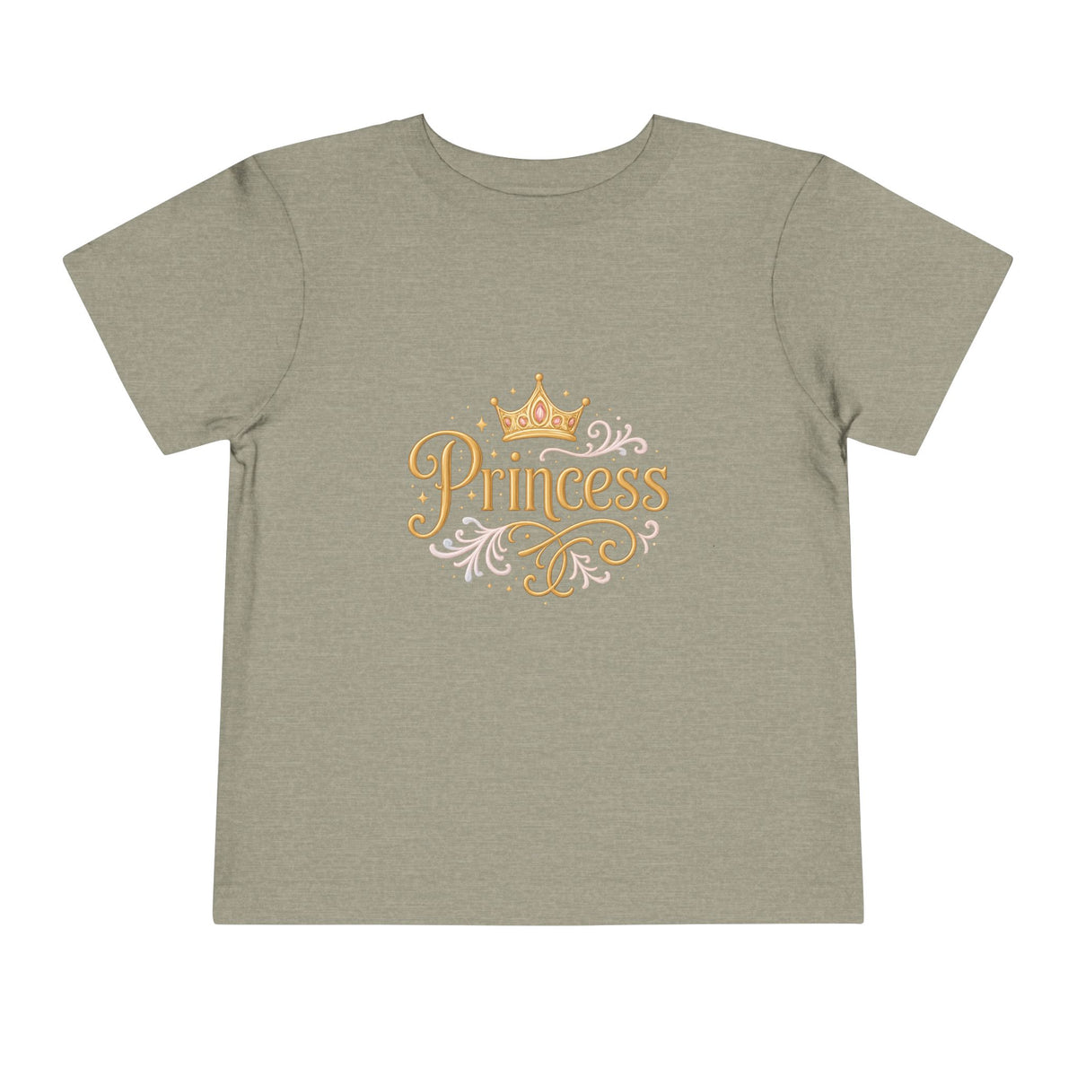 Princess Shirt for Girls, Pink Toddler Graphic Tee, Crown Birthday Outfit, Little Princess Gift, Cute Girls T-Shirt