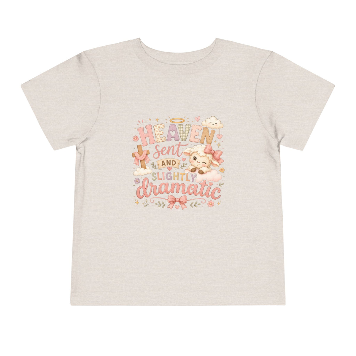Heaven Sent and Slightly Dramatic Toddler Tee