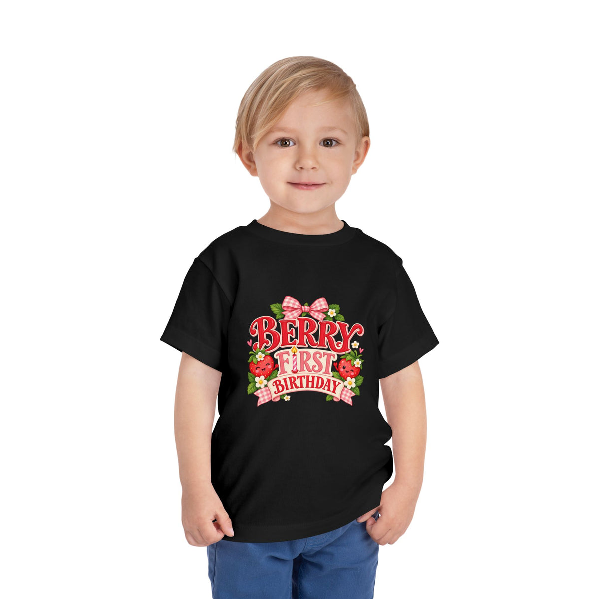 Berry First Birthday Toddler Tee