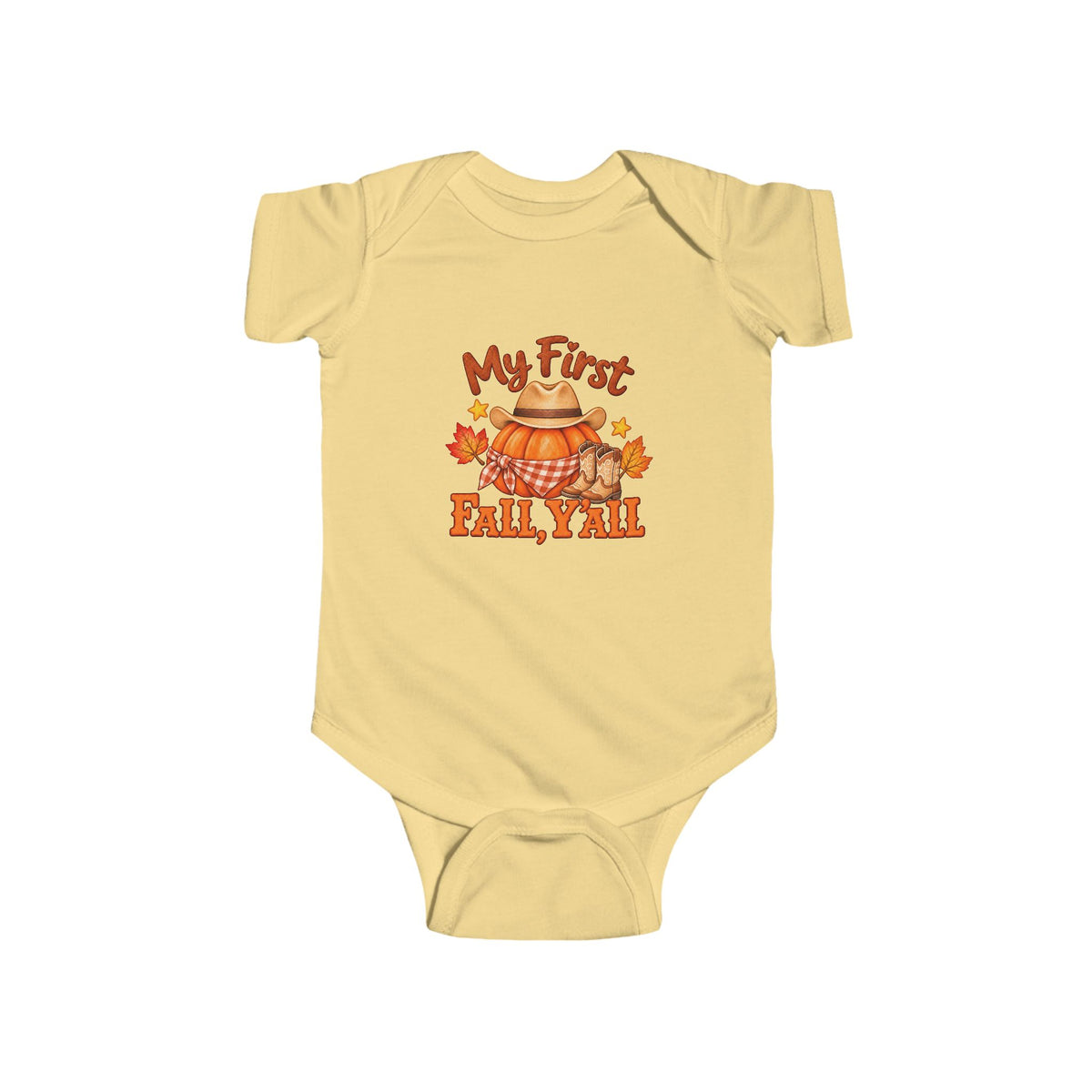 My First Fall Y'all Bodysuit