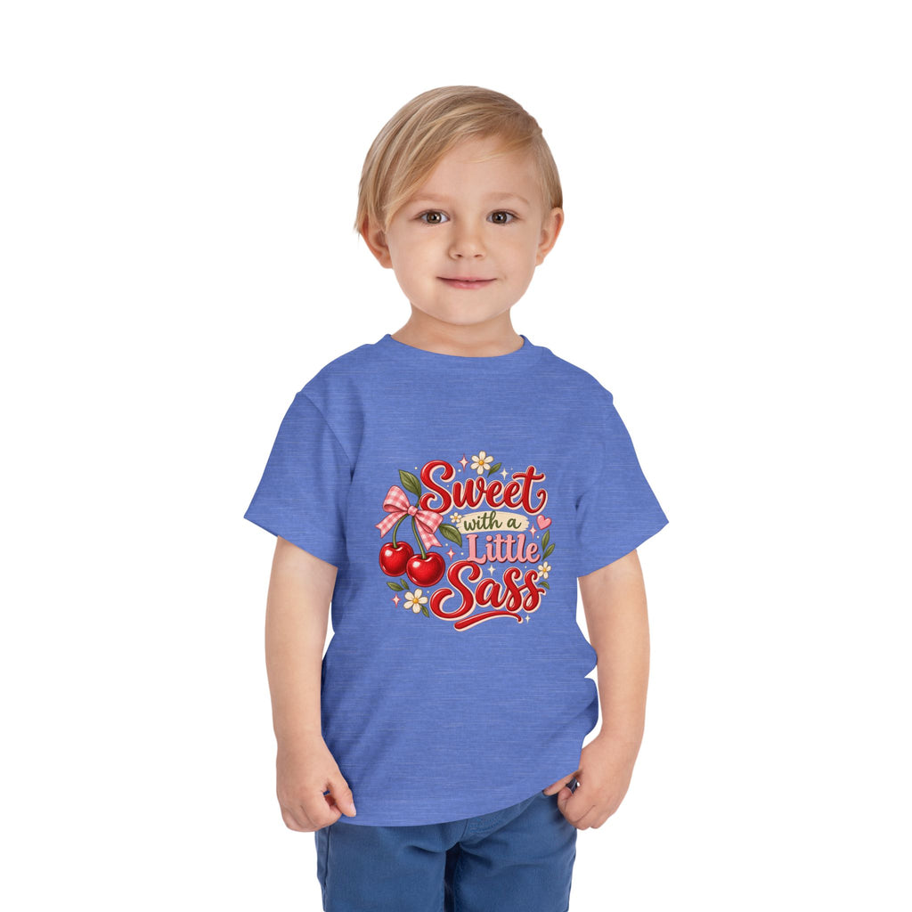 Sweet with a Little Sass Toddler Tee