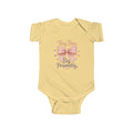 Tiny Bow Big Personality Infant Bodysuit