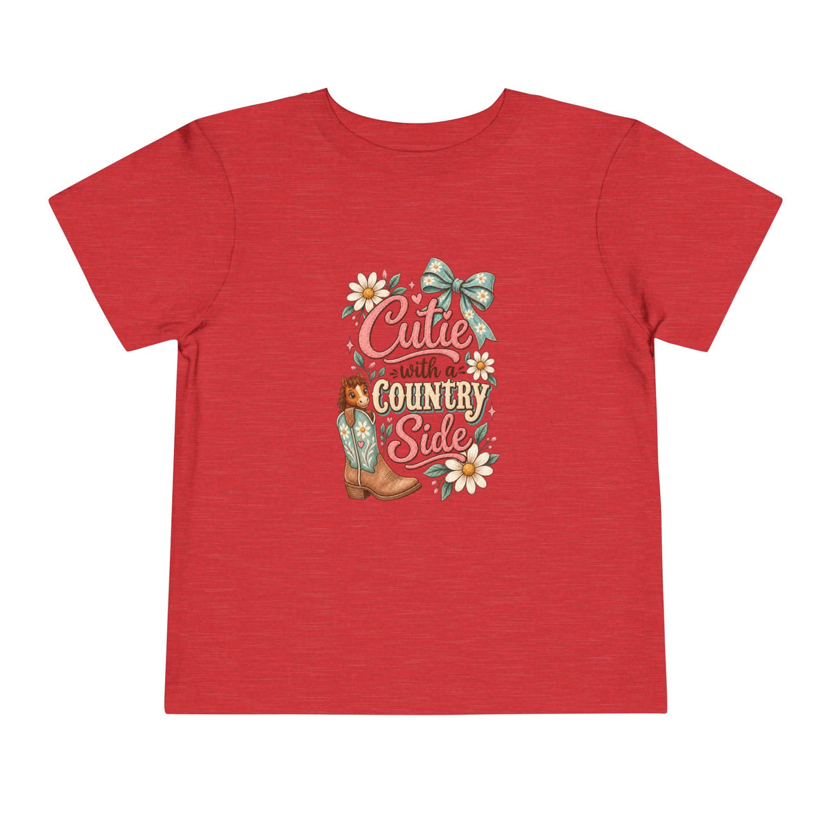 Cutie with a Country Side Toddler Tee