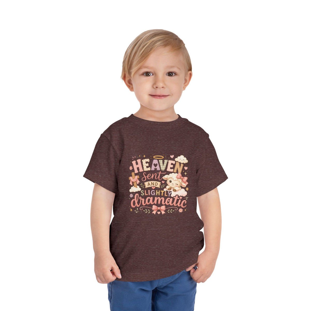 Heaven Sent and Slightly Dramatic Toddler Tee