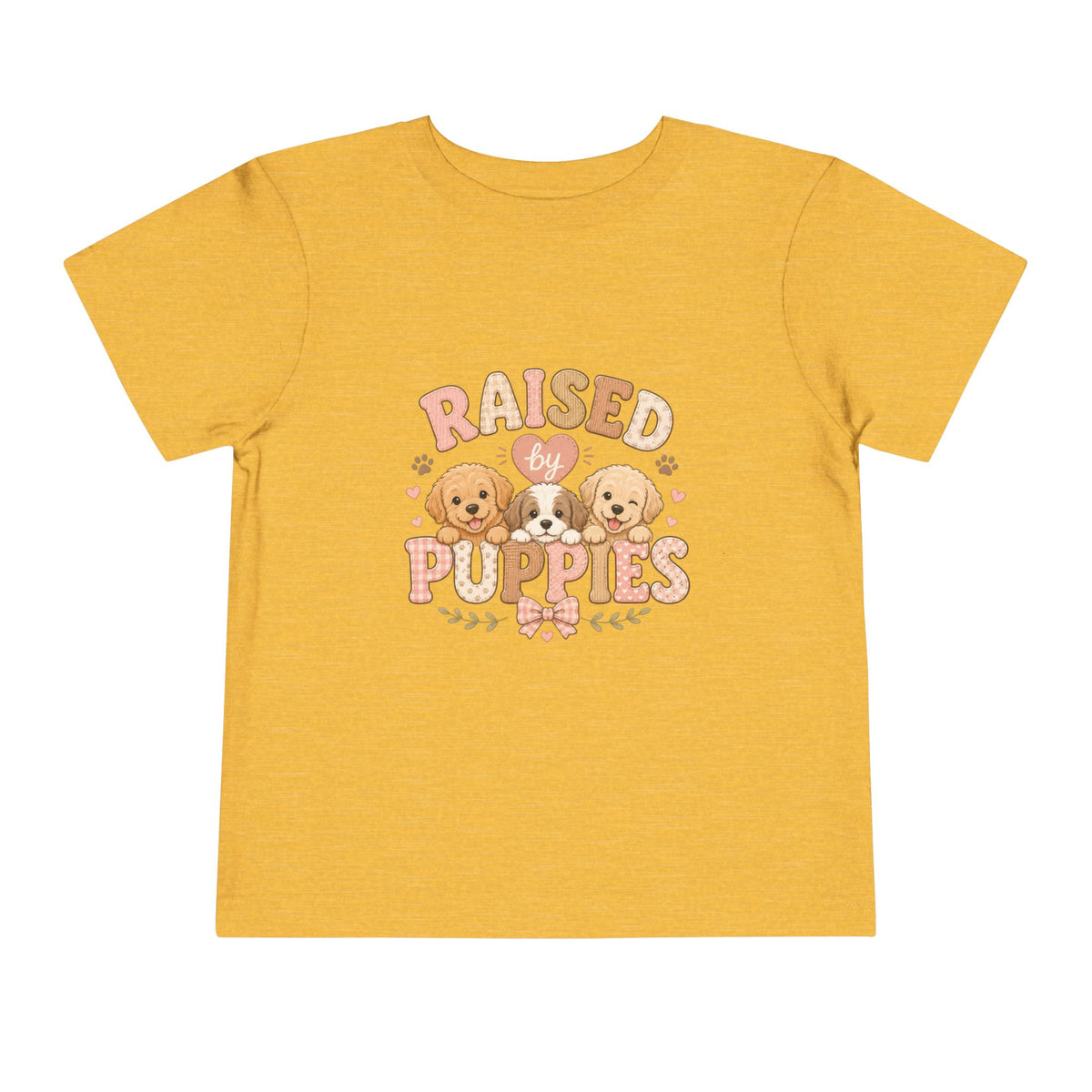 Raised by Puppies Toddler Tee