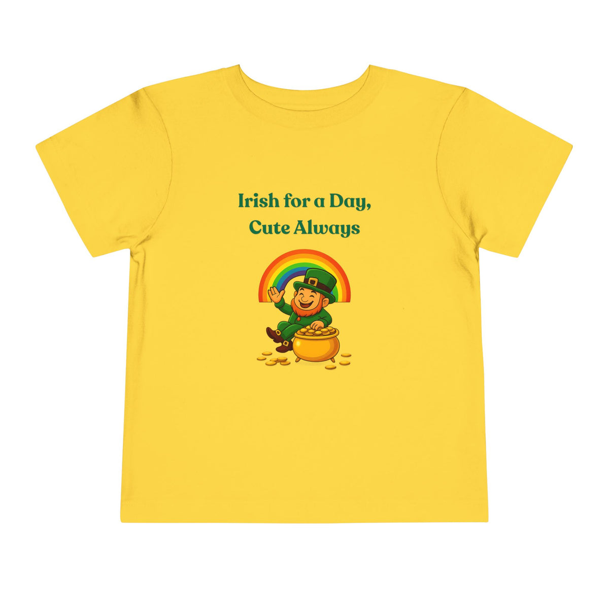 Irish for a Day Cute Always Leprechaun Tee | Toddler T-Shirt