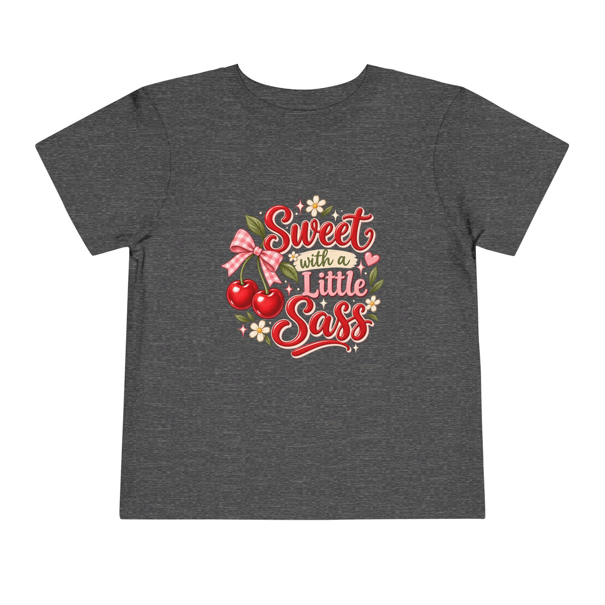 Sweet with a Little Sass Toddler Tee
