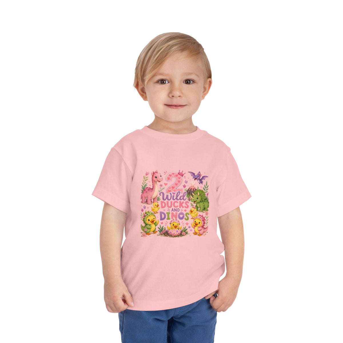 2 Wild Ducks and Dinos Toddler Tee