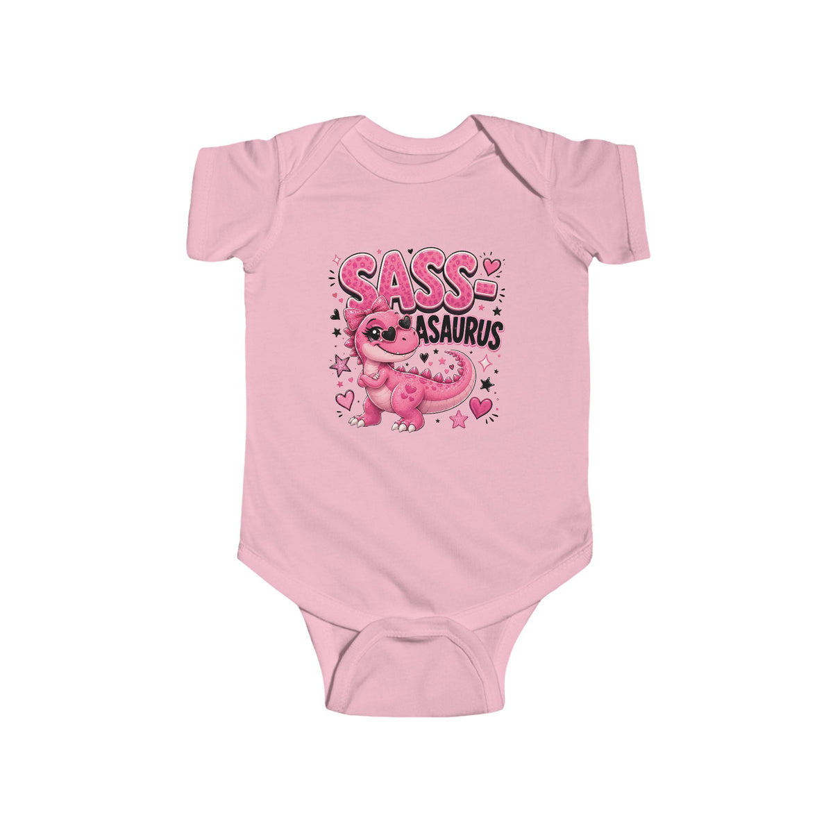 Sassasaurus Baby Bodysuit