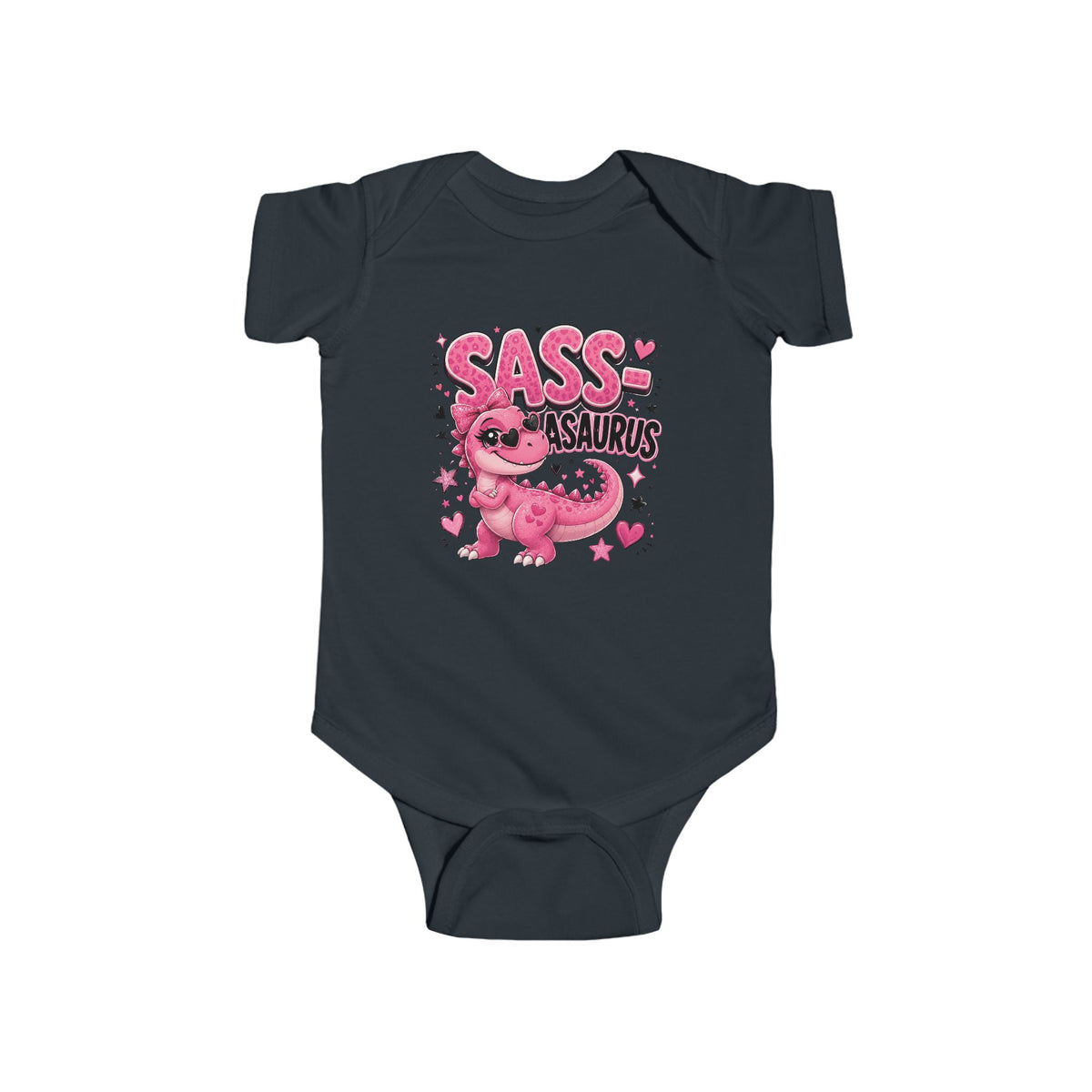 Sassasaurus Baby Bodysuit