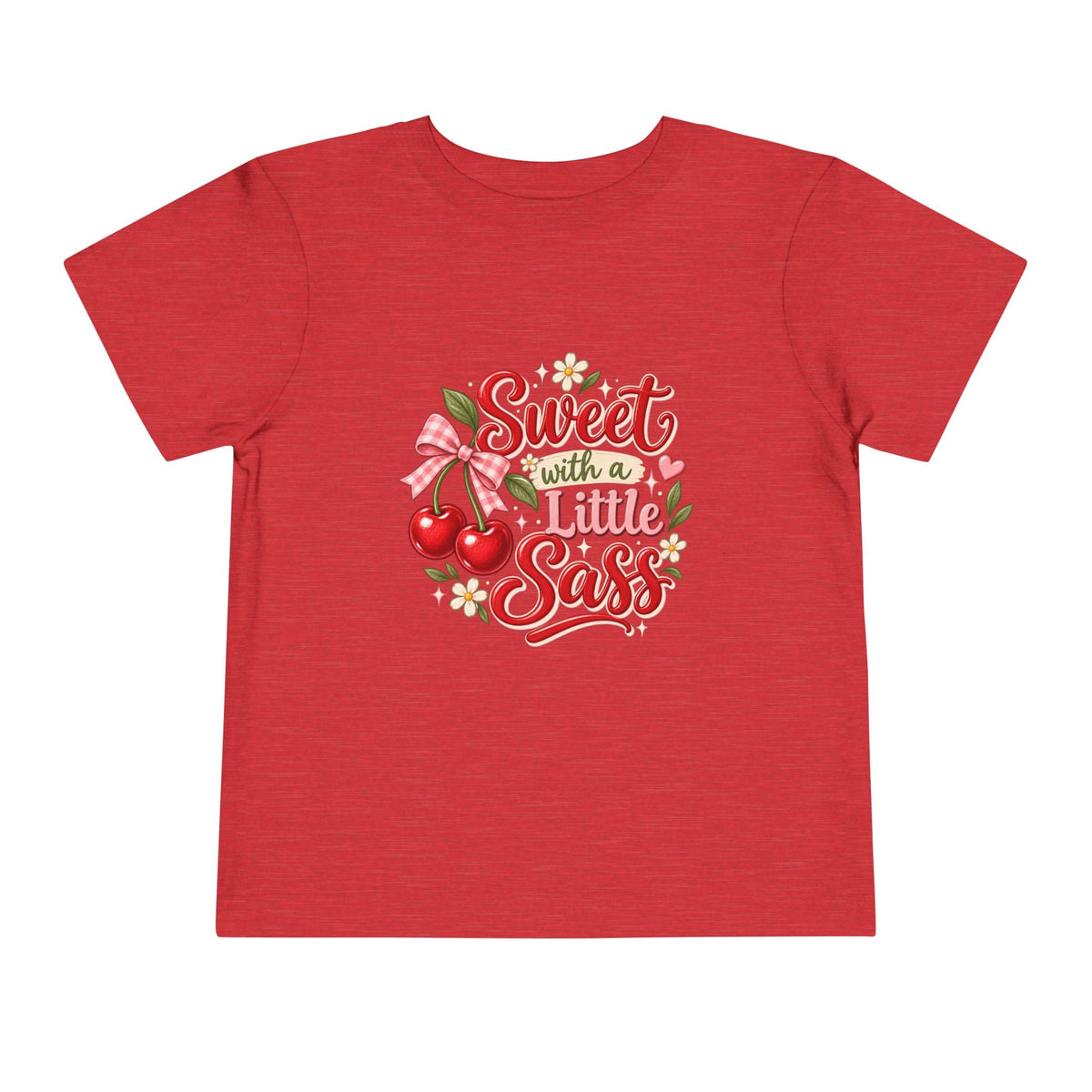 Sweet with a Little Sass Toddler Tee