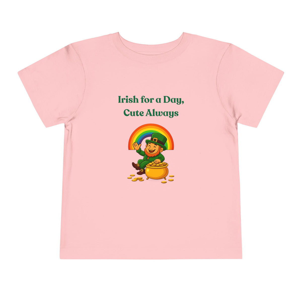 Irish for a Day Cute Always Leprechaun Tee | Toddler T-Shirt