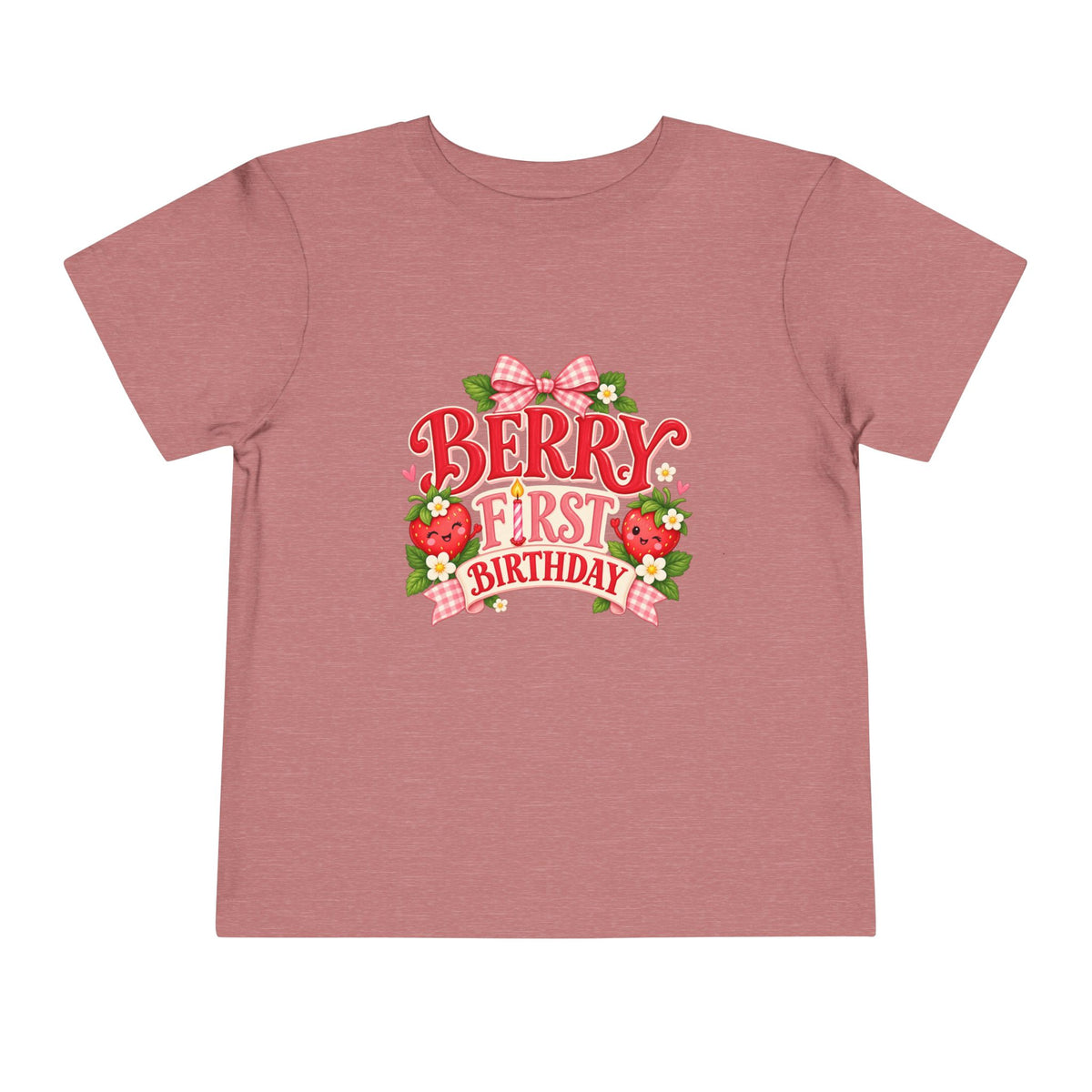 Berry First Birthday Toddler Tee