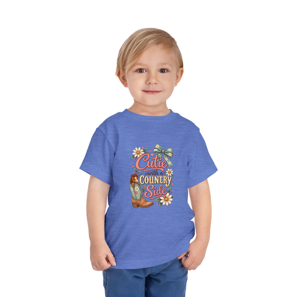 Cutie with a Country Side Toddler Tee