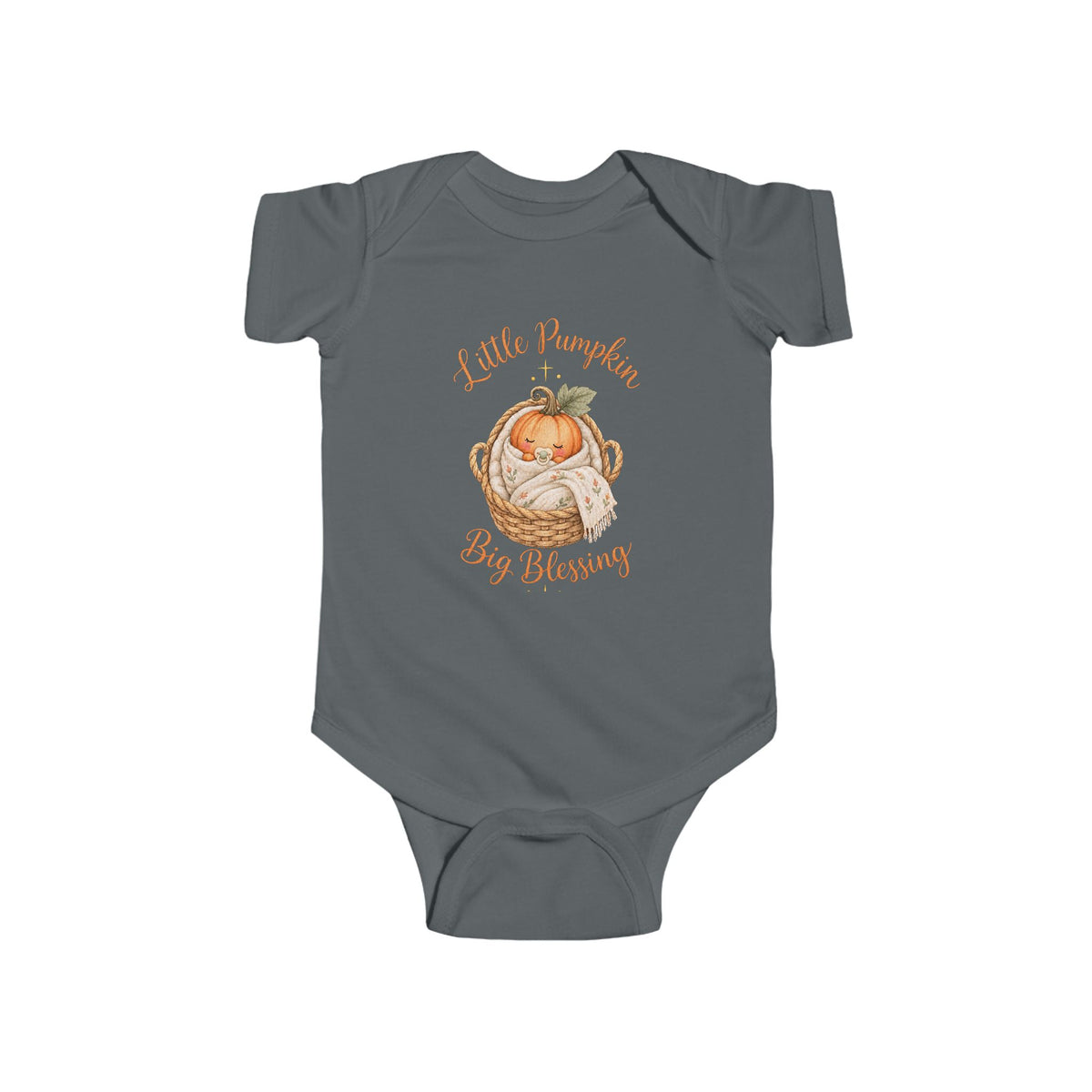 Little Pumpkin Big Blessing Infant onesie