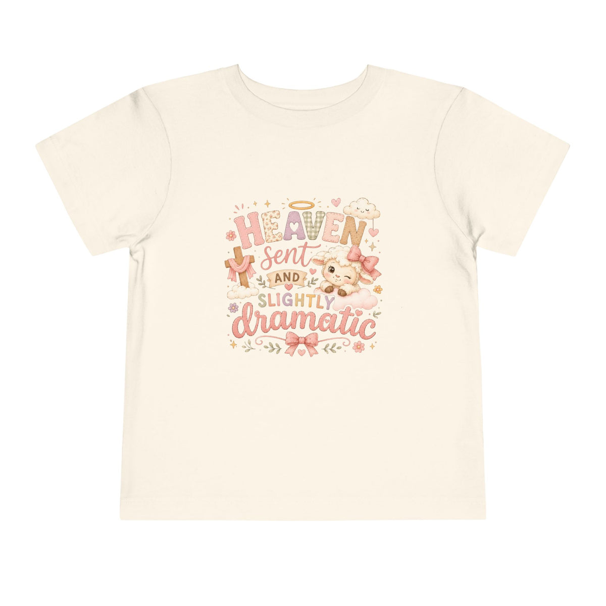 Heaven Sent and Slightly Dramatic Toddler Tee