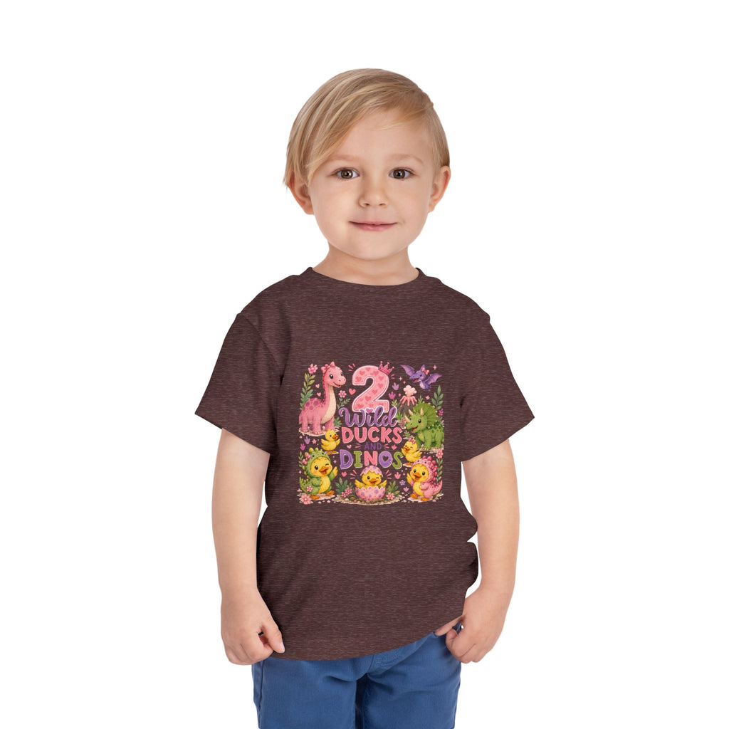 2 Wild Ducks and Dinos Toddler Tee