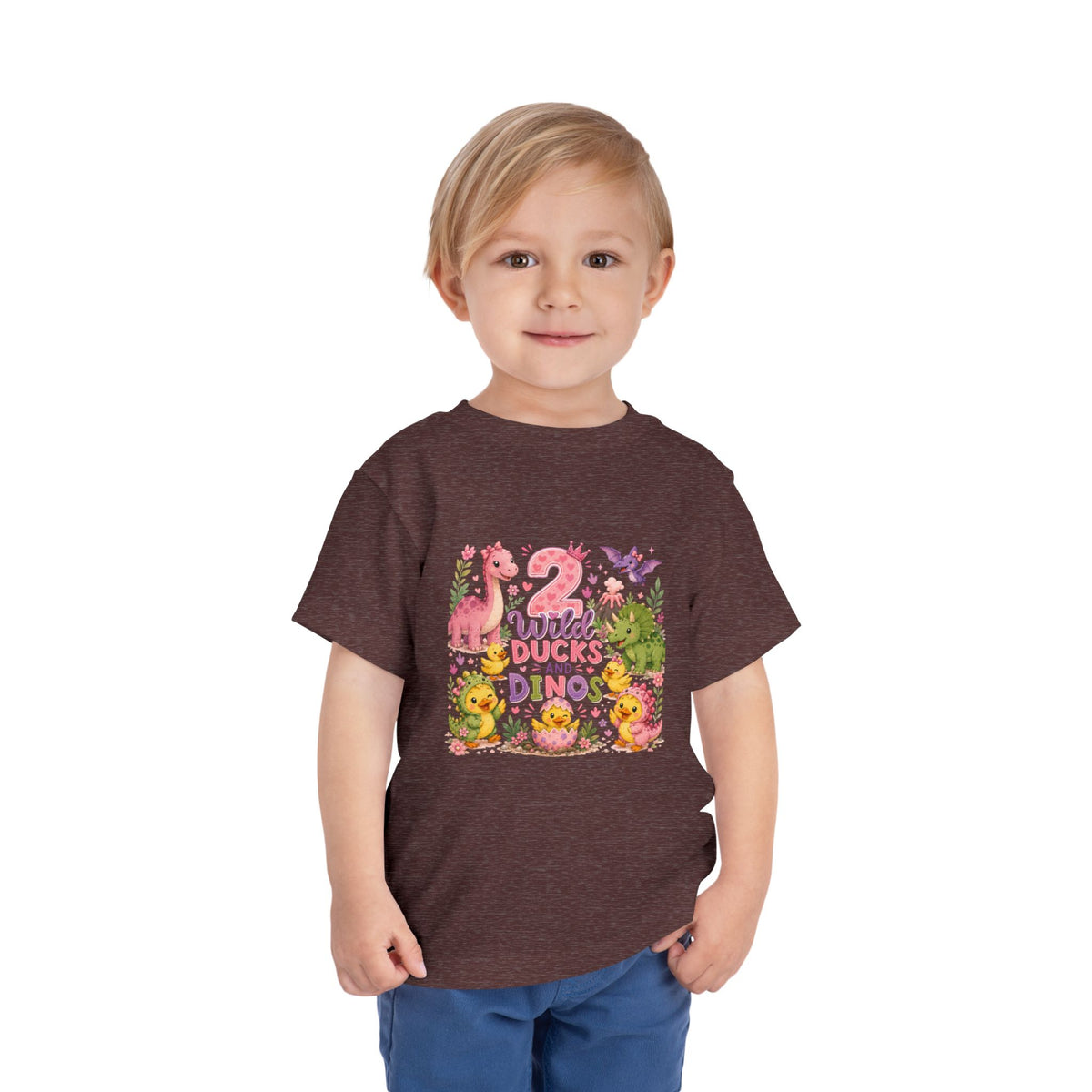 2 Wild Ducks and Dinos Toddler Tee