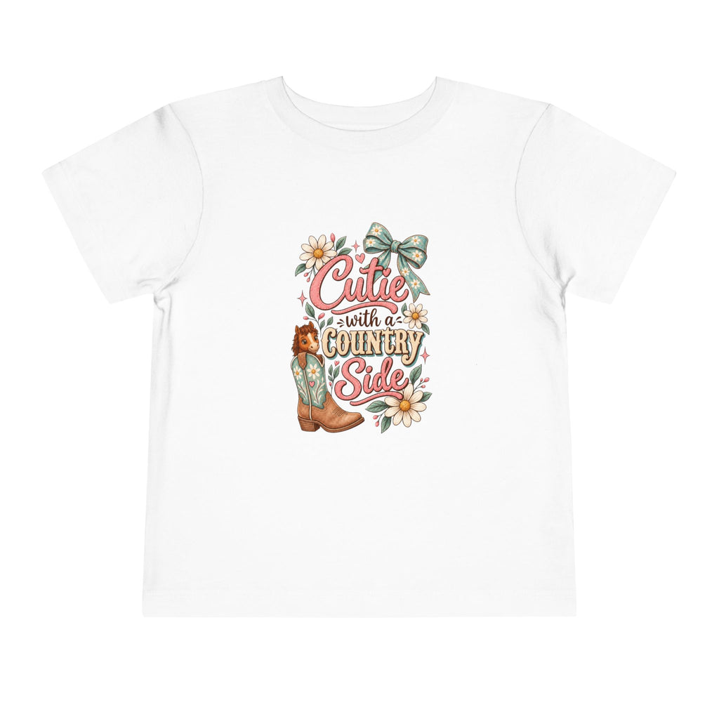 Cutie with a Country Side Toddler Tee