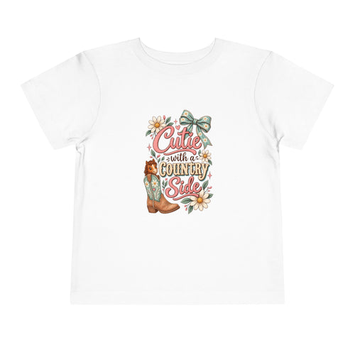 Cutie with a Country Side Toddler Tee