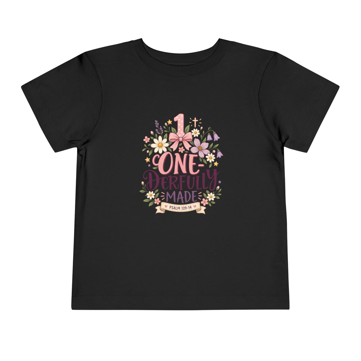 One-derfully Made 1st Birthday Toddler Tee