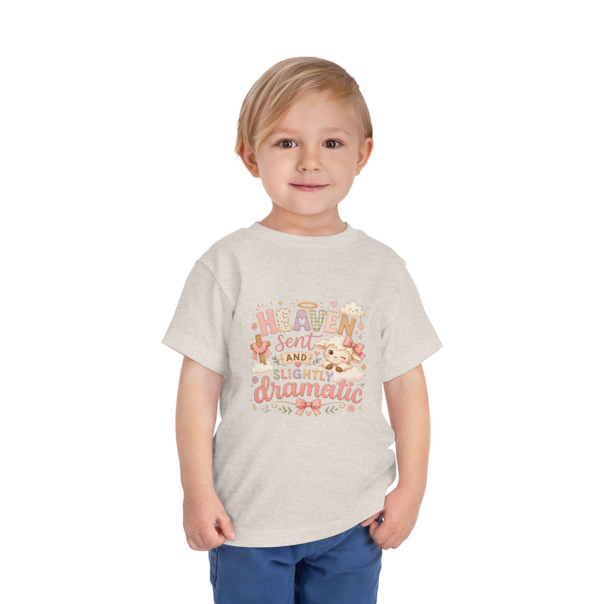 Heaven Sent and Slightly Dramatic Toddler Tee