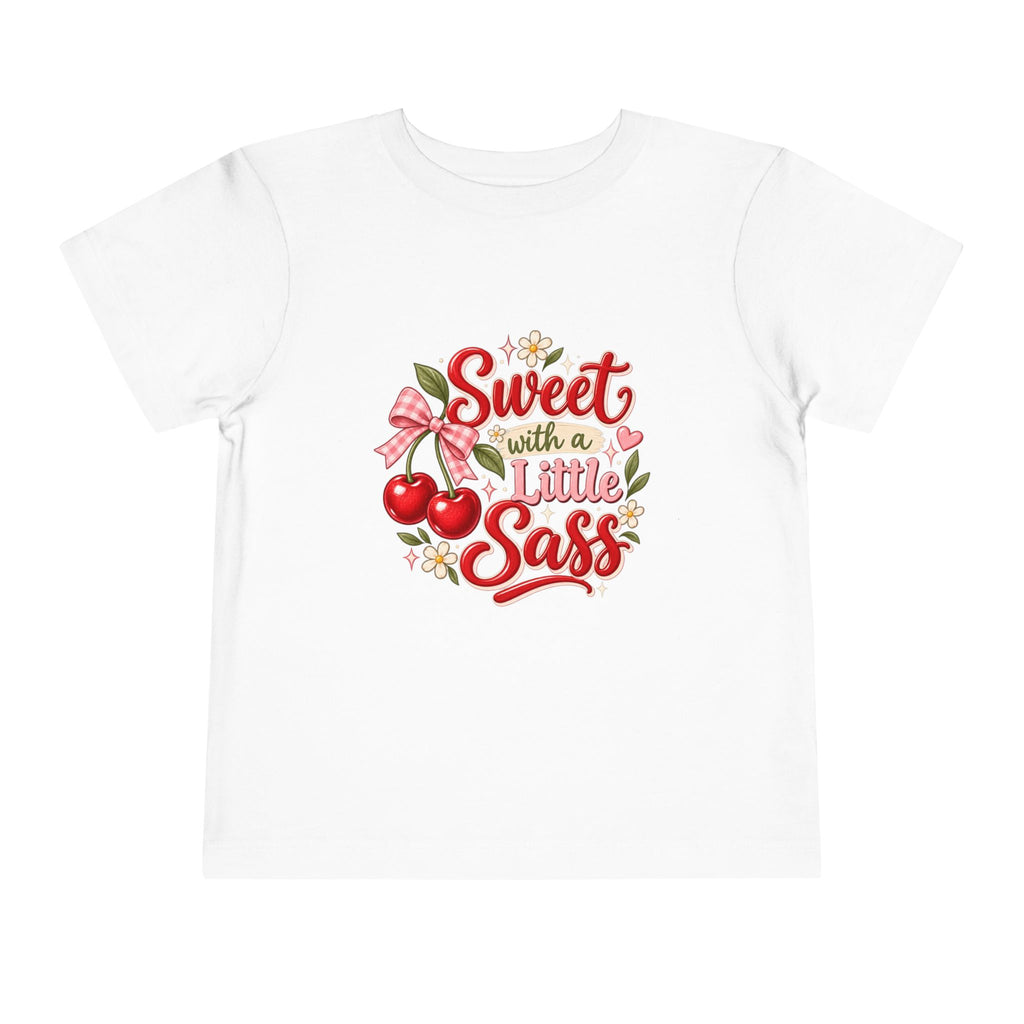 Sweet with a Little Sass Toddler Tee