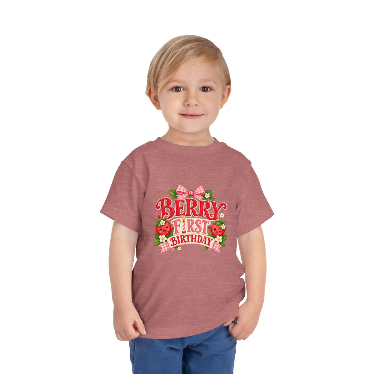 Berry First Birthday Toddler Tee