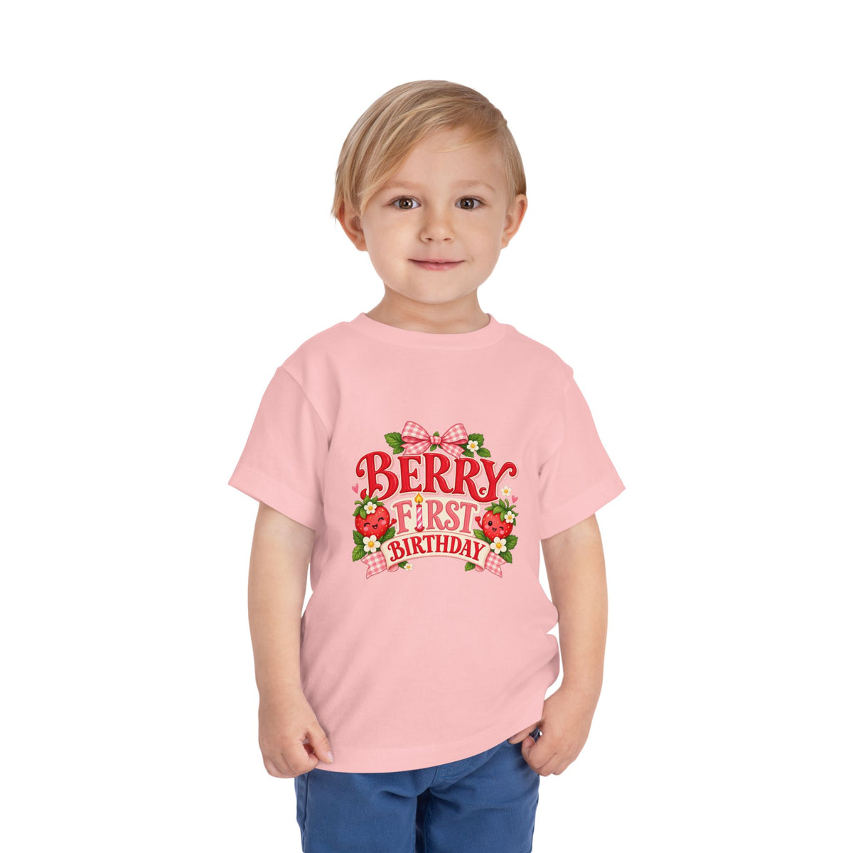 Berry First Birthday Toddler Tee