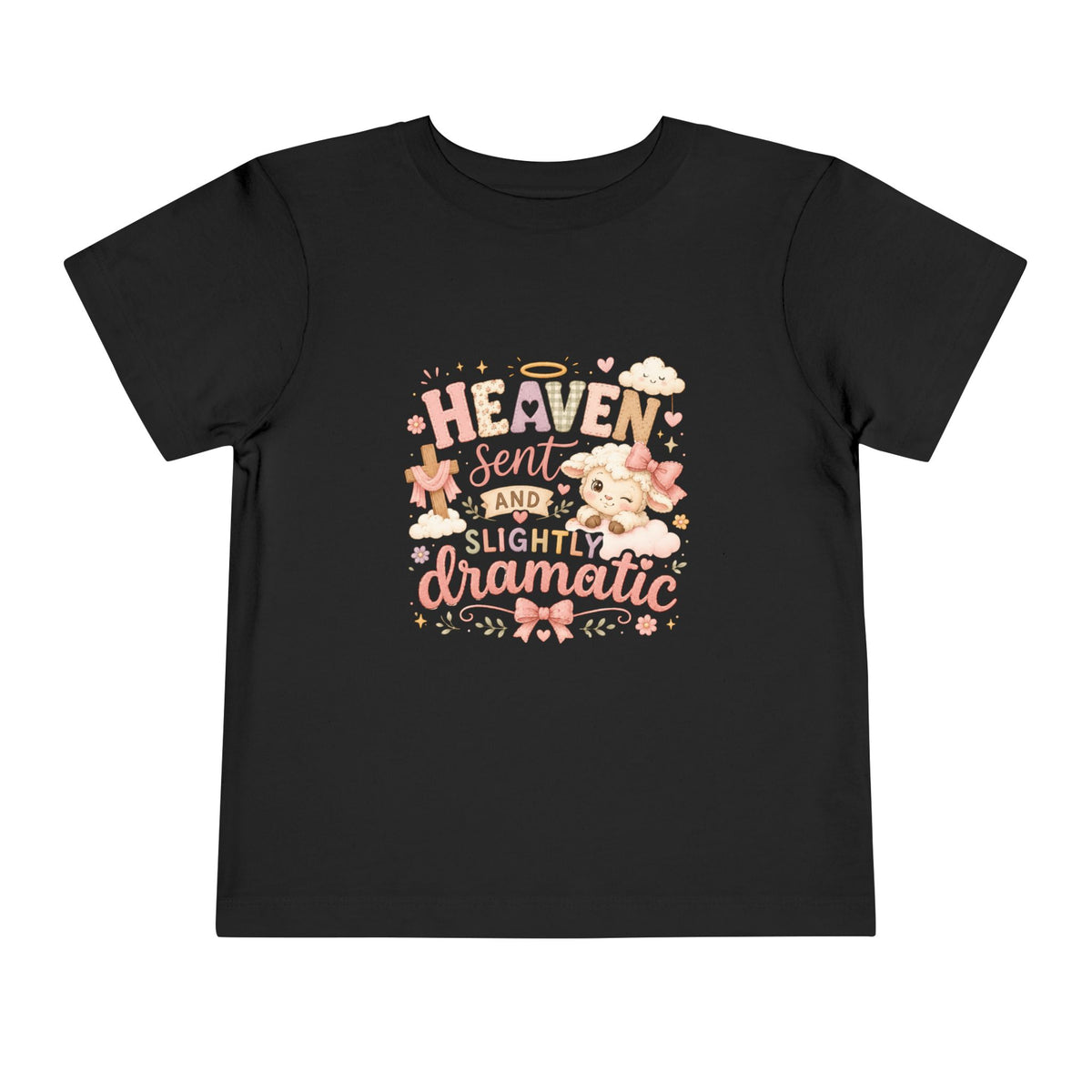 Heaven Sent and Slightly Dramatic Toddler Tee