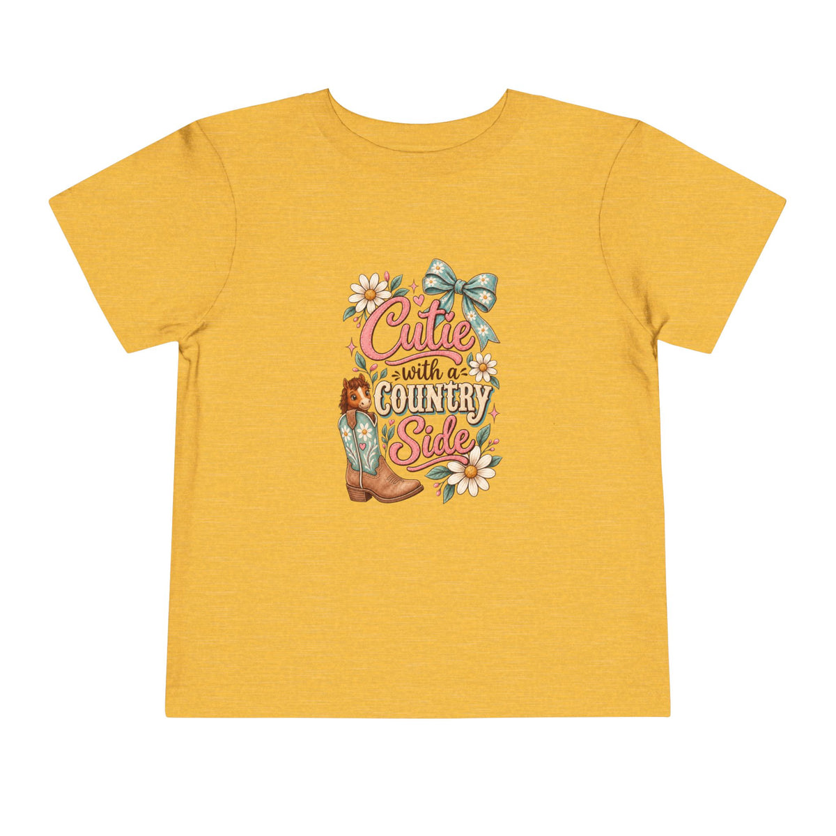 Cutie with a Country Side Toddler Tee