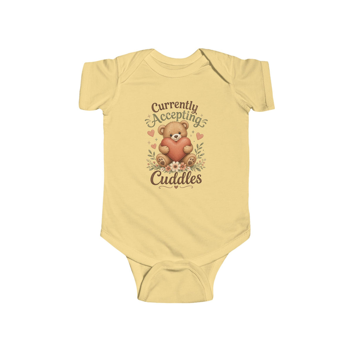Currently Accepting Cuddles Baby Bodysuit