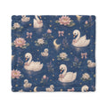 Swan Moon Nursery Minky Lovey Blanket