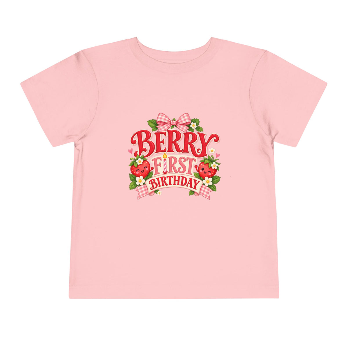 Berry First Birthday Toddler Tee
