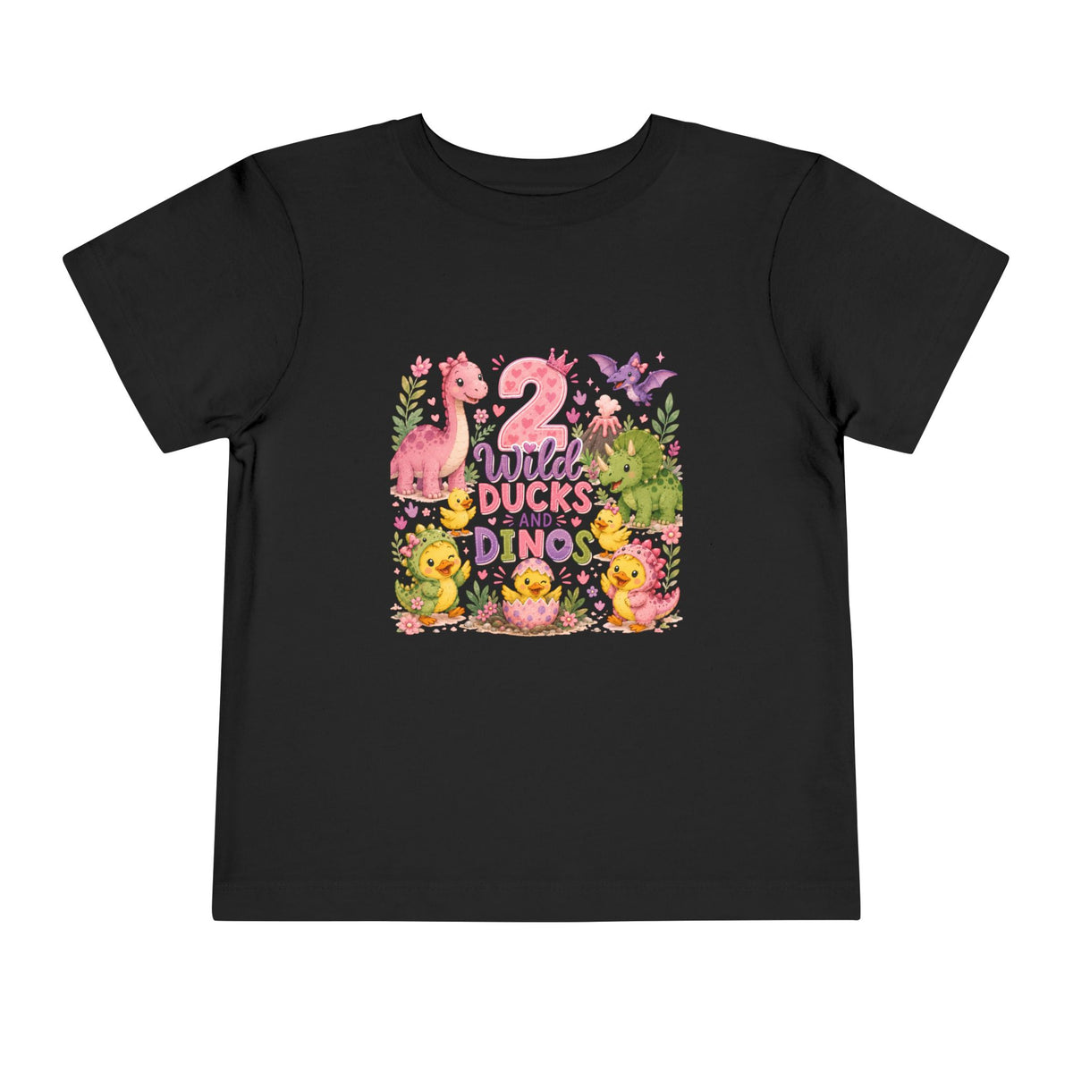2 Wild Ducks and Dinos Toddler Tee